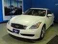 2009 Moonlight White Infiniti G 37 x Coupe  photo #3