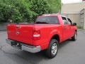 2005 Bright Red Ford F150 XLT SuperCrew 4x4  photo #8