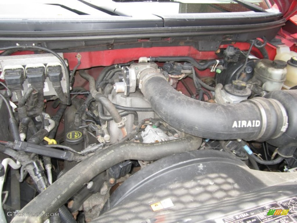 2005 F150 XLT SuperCrew 4x4 - Bright Red / Medium Flint Grey photo #26