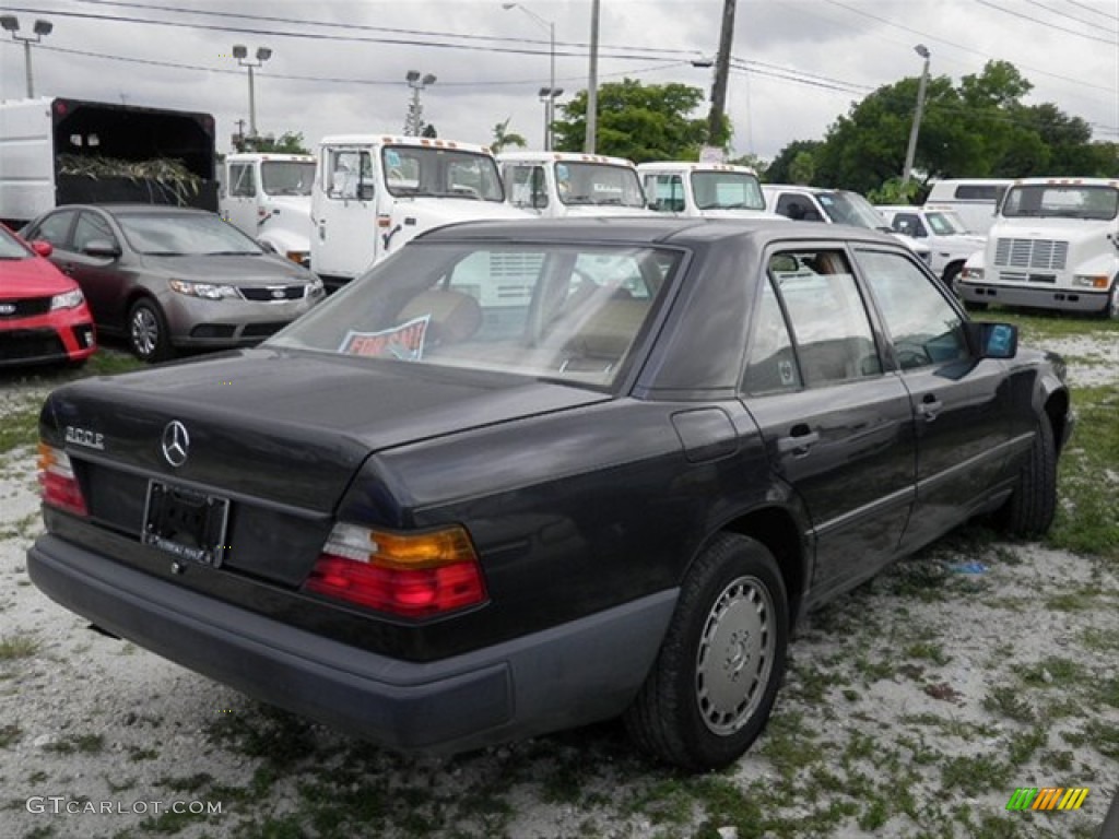 1988 E Class 300 E Sedan - Anthracite Grey Metallic / Parchment photo #7