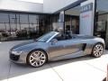  2011 R8 Spyder 5.2 FSI quattro Daytona Grey Pearl Effect