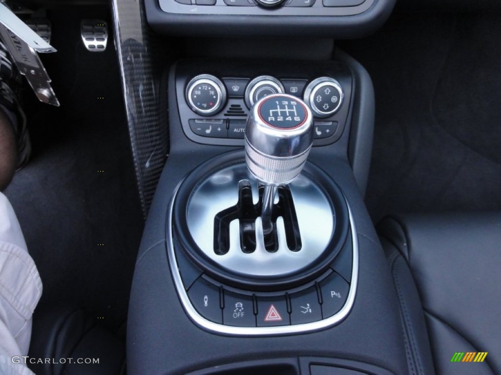 2011 Audi R8 Spyder 5.2 FSI quattro 6 Speed Manual Transmission Photo #65342535