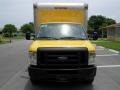 2008 Yellow Ford E Series Cutaway E350 Commercial Moving Truck  photo #3