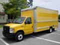 2008 Yellow Ford E Series Cutaway E350 Commercial Moving Truck  photo #5