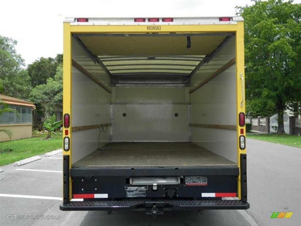 2008 E Series Cutaway E350 Commercial Moving Truck - Yellow / Medium Flint photo #8