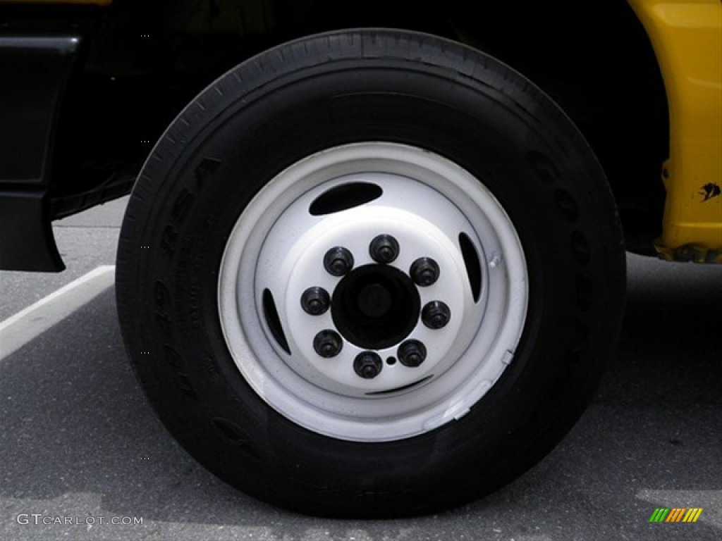 2008 E Series Cutaway E350 Commercial Moving Truck - Yellow / Medium Flint photo #23