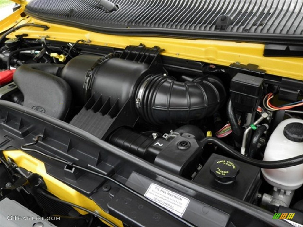 2008 E Series Cutaway E350 Commercial Moving Truck - Yellow / Medium Flint photo #25