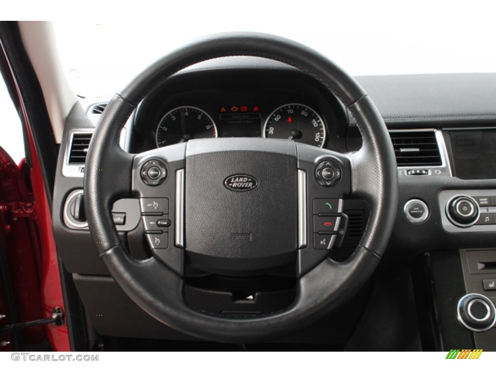 2010 Range Rover Sport HSE - Rimini Red / Ebony/Lunar Stitching photo #3