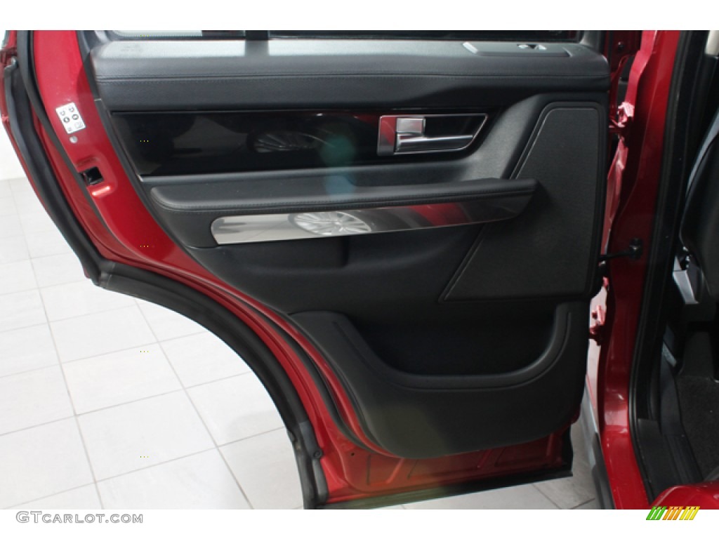 2010 Range Rover Sport HSE - Rimini Red / Ebony/Lunar Stitching photo #10