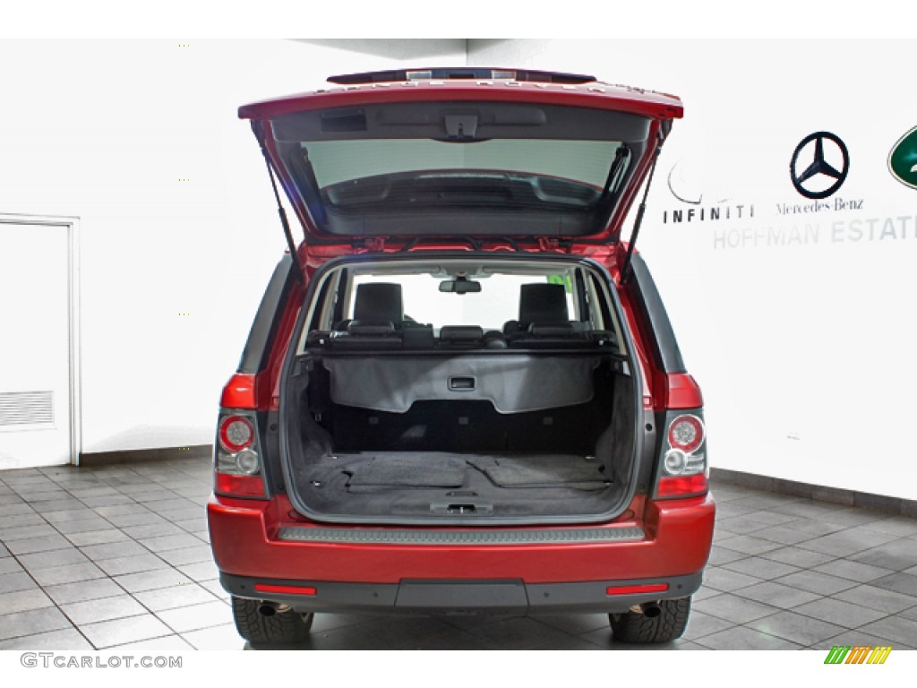 2010 Range Rover Sport HSE - Rimini Red / Ebony/Lunar Stitching photo #16