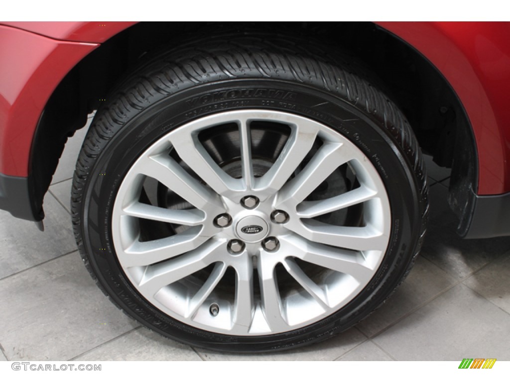 2010 Range Rover Sport HSE - Rimini Red / Ebony/Lunar Stitching photo #22