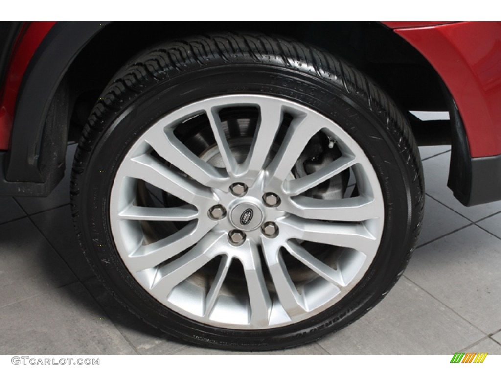 2010 Range Rover Sport HSE - Rimini Red / Ebony/Lunar Stitching photo #23
