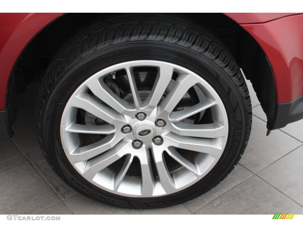 2010 Range Rover Sport HSE - Rimini Red / Ebony/Lunar Stitching photo #25