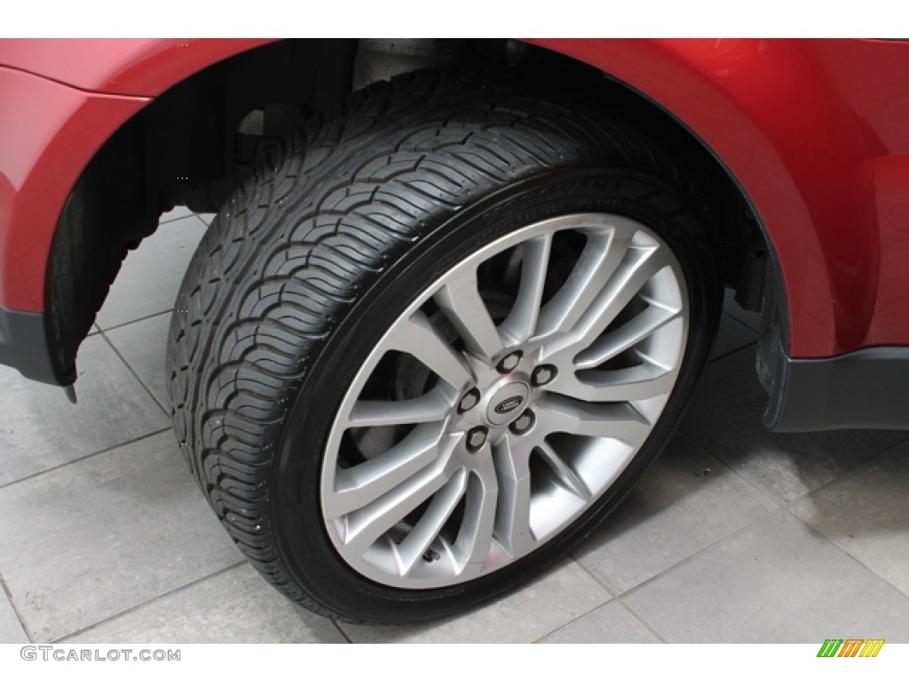 2010 Range Rover Sport HSE - Rimini Red / Ebony/Lunar Stitching photo #26