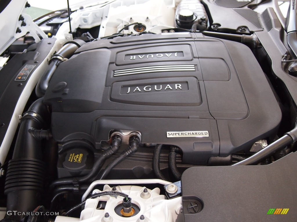 2012 Jaguar XK XKR-S Coupe 5.0 Liter DI Supercharged DOHC 32-Valve VVT V8 Engine Photo #65345232