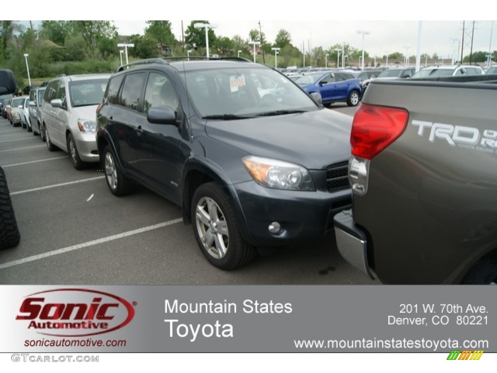 2007 RAV4 Sport 4WD - Flint Mica / Black photo #1