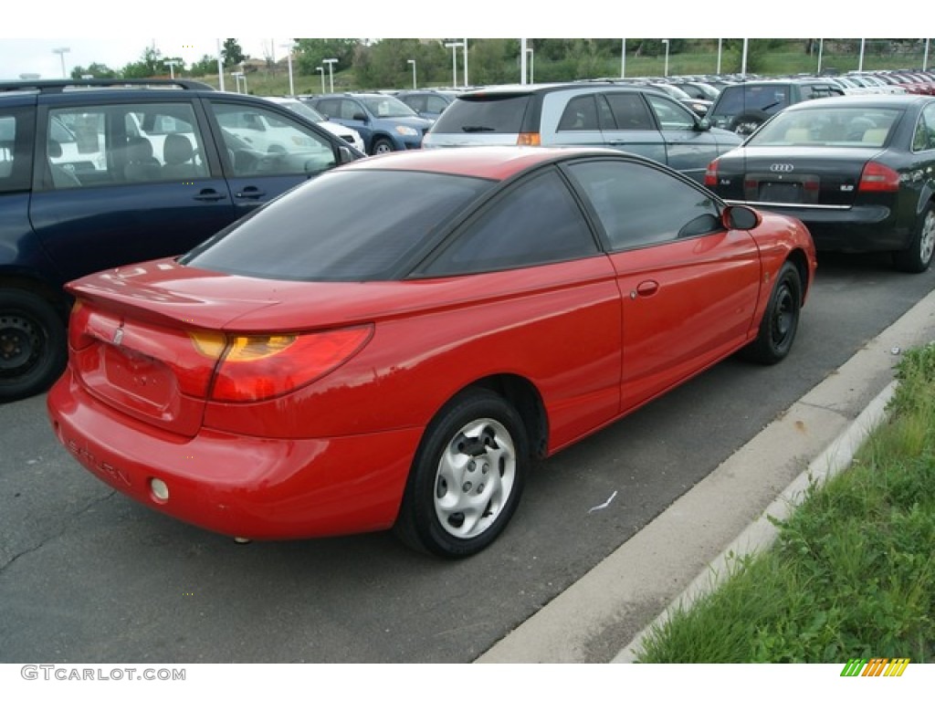 2002 S Series SC2 Coupe - Bright Red / Gray photo #2