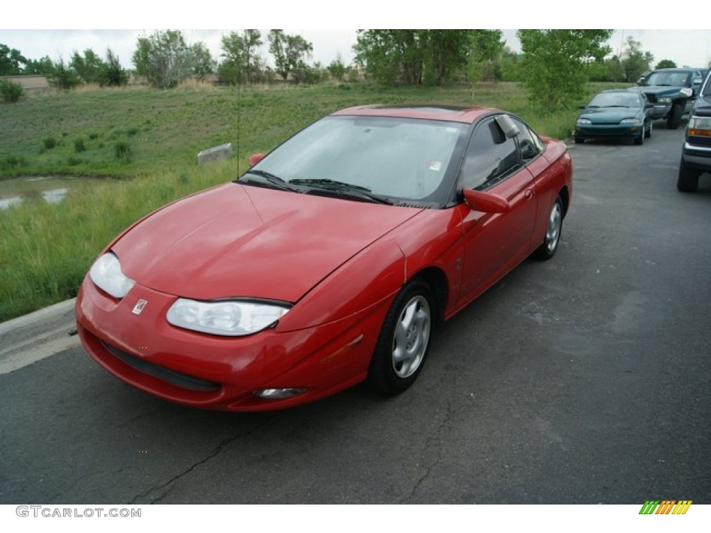 2002 S Series SC2 Coupe - Bright Red / Gray photo #4