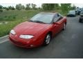 2002 Bright Red Saturn S Series SC2 Coupe  photo #4
