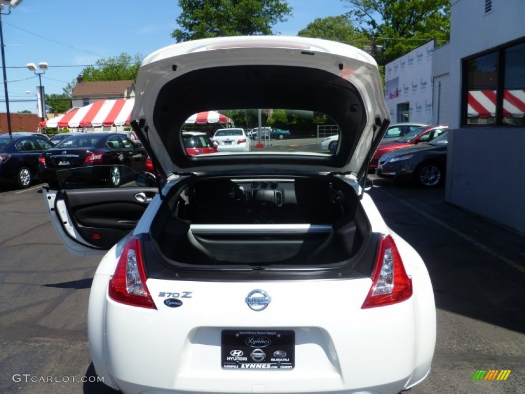 2010 370Z Coupe - Pearl White / Black Leather photo #10