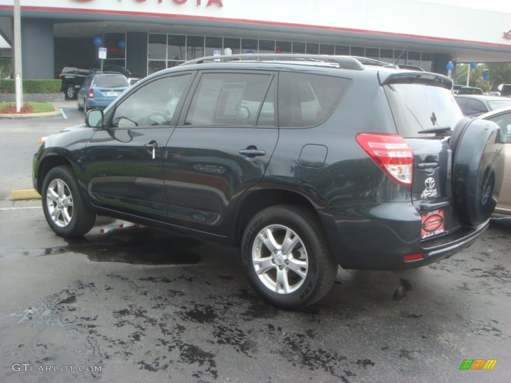 2011 RAV4 I4 - Black Forest Metallic / Sand Beige photo #3