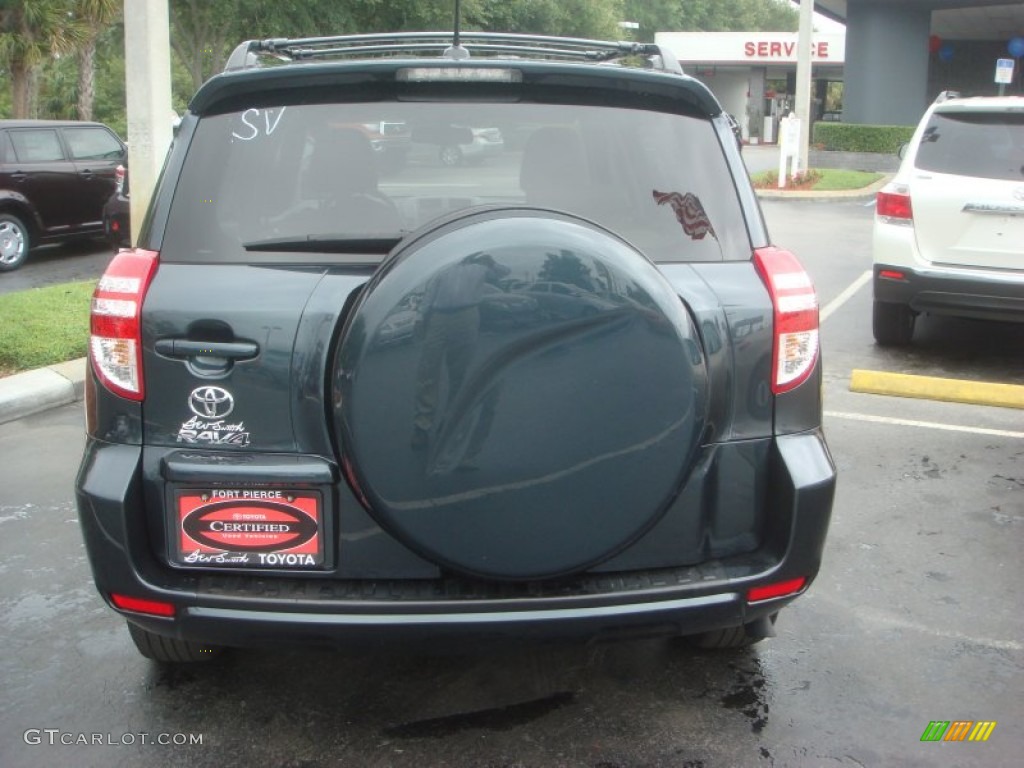 2011 RAV4 I4 - Black Forest Metallic / Sand Beige photo #4