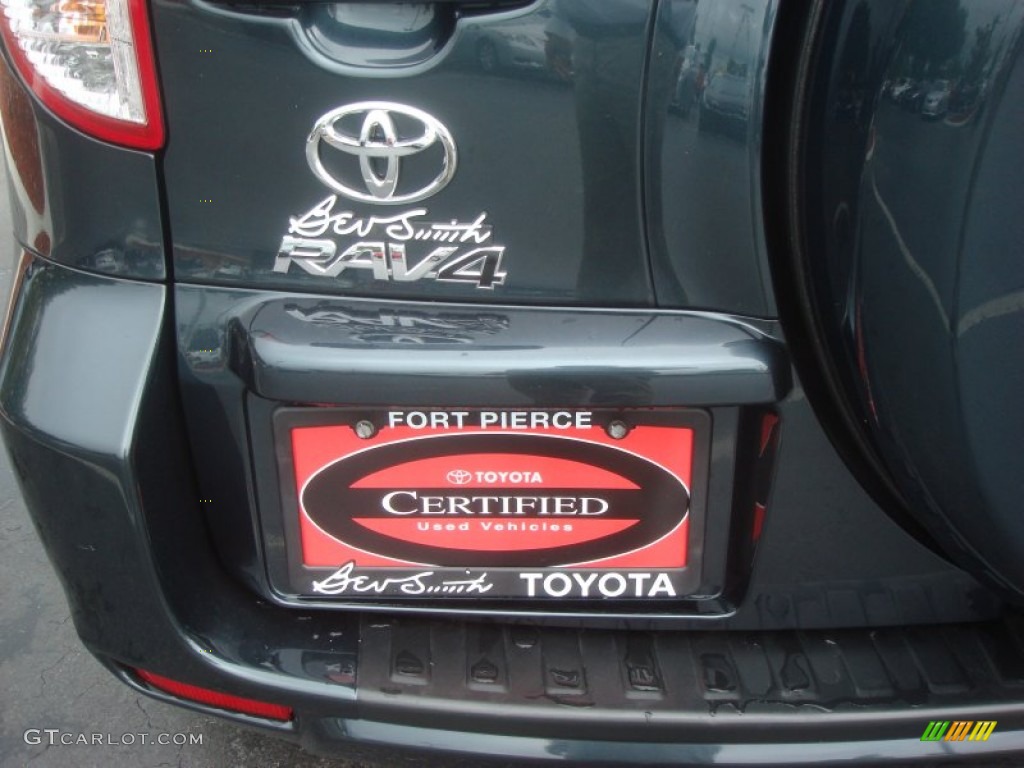 2011 RAV4 I4 - Black Forest Metallic / Sand Beige photo #9