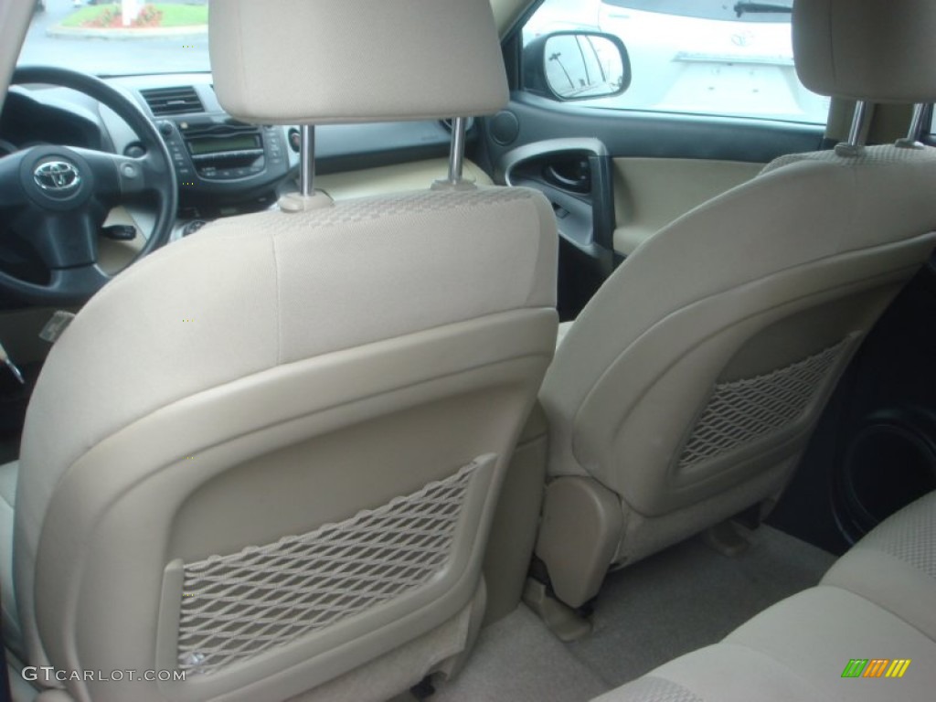 2011 RAV4 I4 - Black Forest Metallic / Sand Beige photo #12