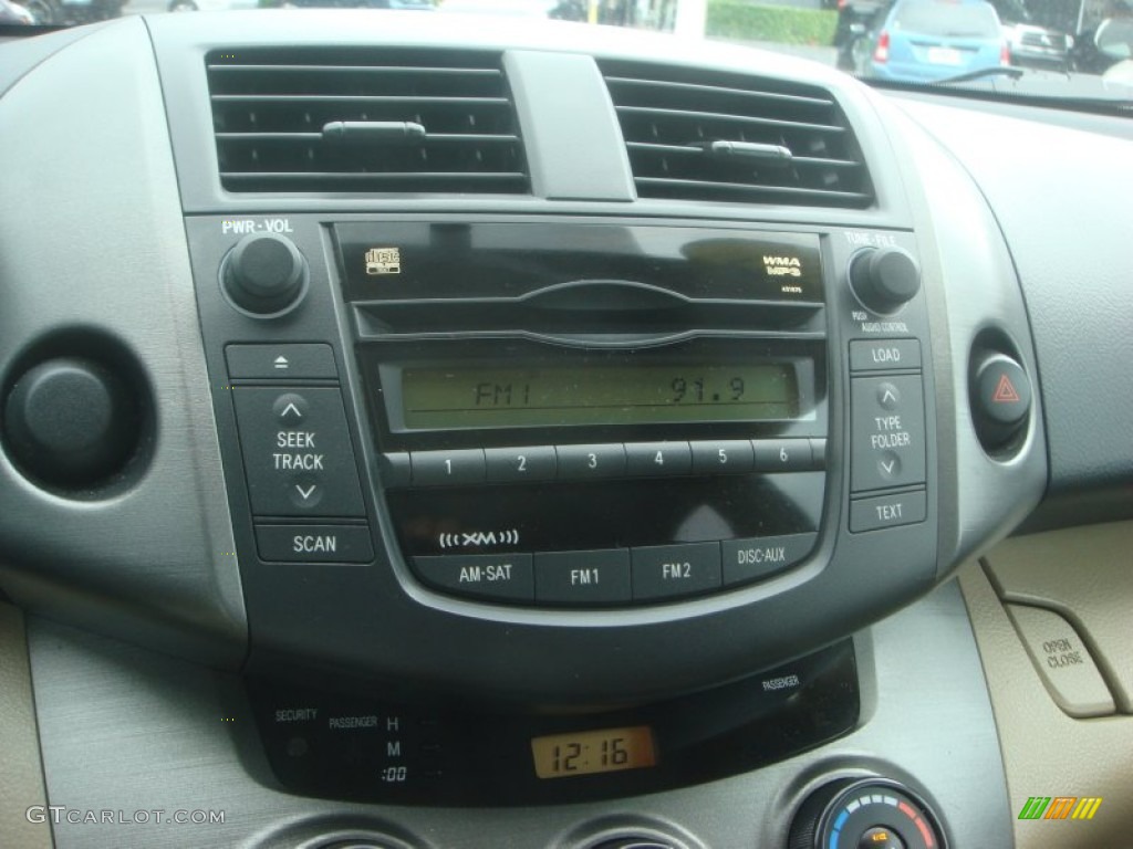 2011 RAV4 I4 - Black Forest Metallic / Sand Beige photo #13