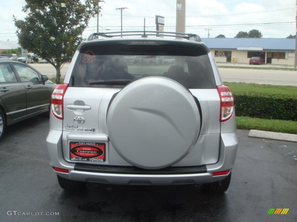 2009 RAV4 Sport - Classic Silver Metallic / Dark Charcoal photo #4