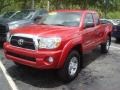 2011 Barcelona Red Metallic Toyota Tacoma V6 SR5 PreRunner Access Cab  photo #3