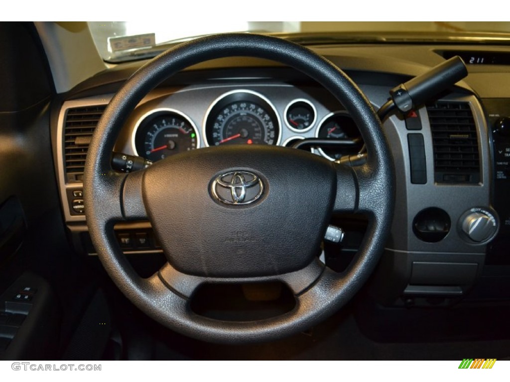 2010 Tundra Double Cab - Pyrite Brown Mica / Black photo #8