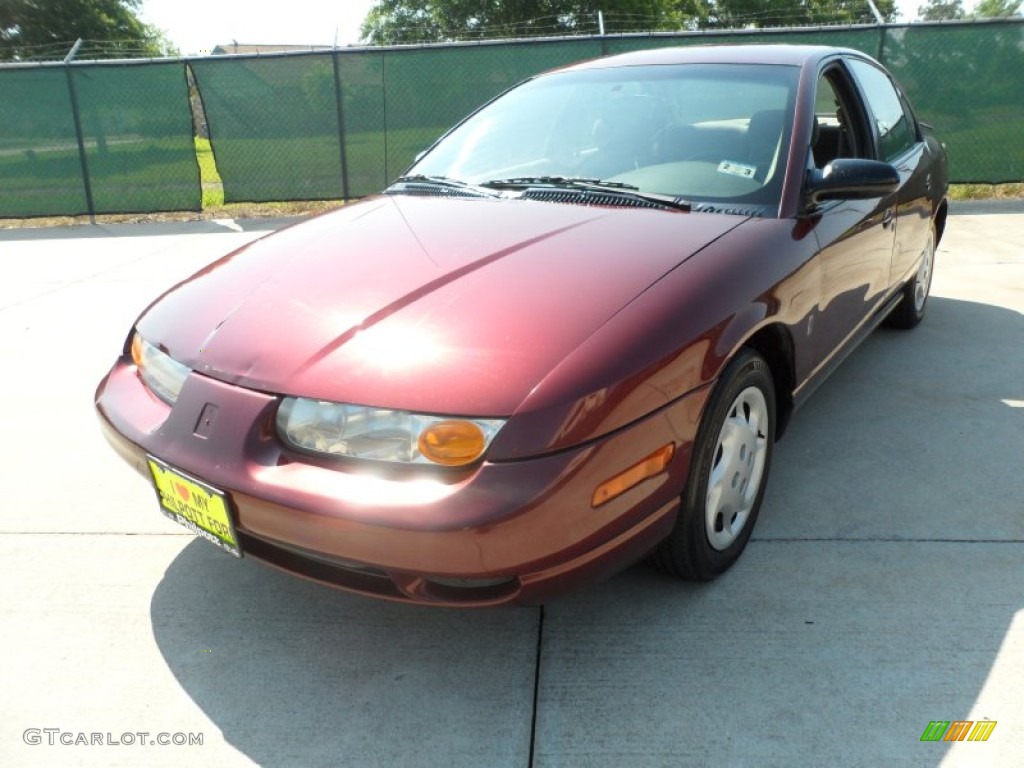 2002 S Series SL2 Sedan - Cranberry / Gray photo #7