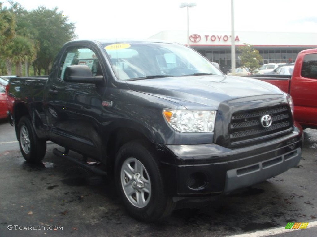 2007 Tundra Regular Cab 4x4 - Slate Metallic / Graphite Gray photo #1