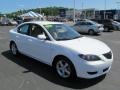 Rally White 2005 Mazda MAZDA3 i Sedan