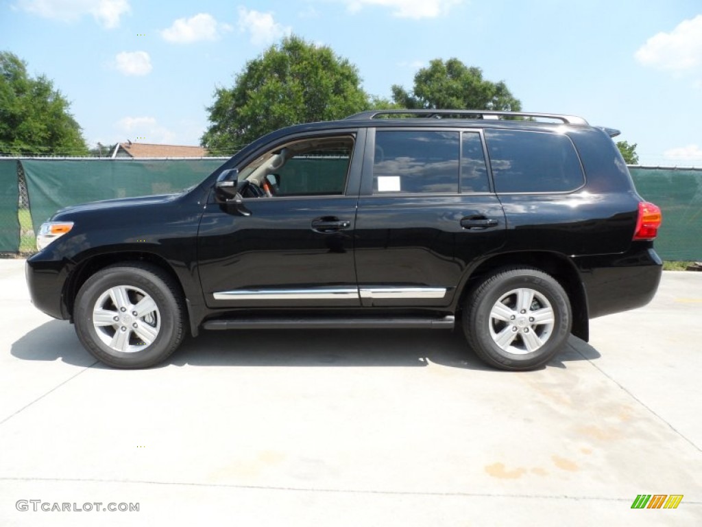Black 2013 Toyota Land Cruiser Standard Land Cruiser Model Exterior Photo #65350767