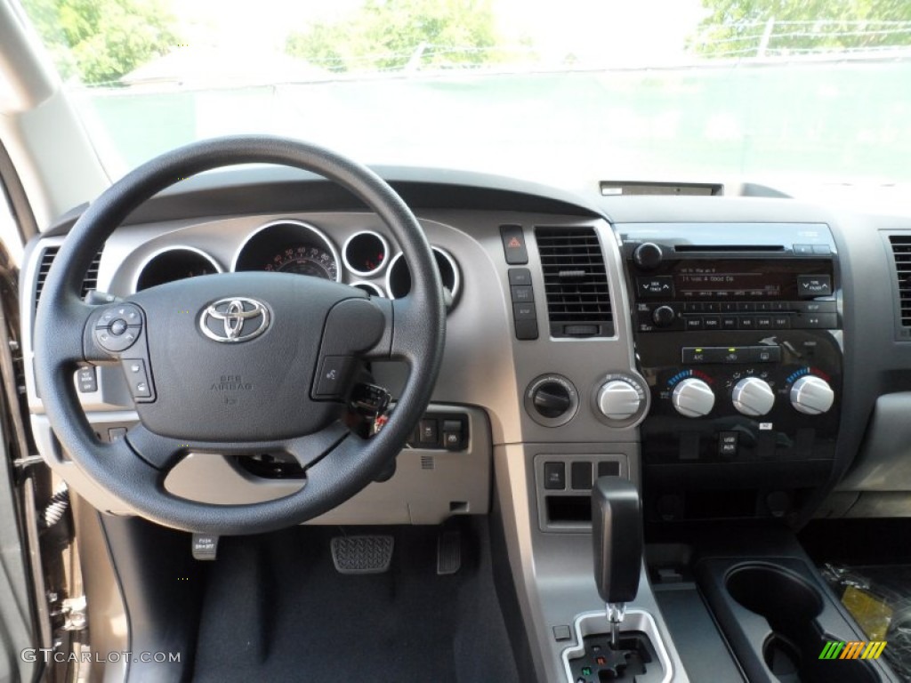 2012 Tundra Texas Edition CrewMax 4x4 - Pyrite Mica / Graphite photo #28