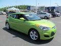 2012 Electrolyte Green Hyundai Veloster   photo #1