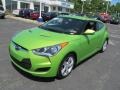 Electrolyte Green 2012 Hyundai Veloster Standard Veloster Model Exterior