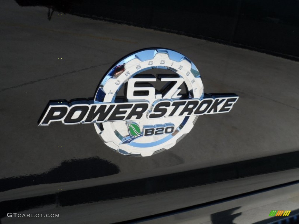 2012 Ford F250 Super Duty Lariat Crew Cab 4x4 Marks and Logos Photo #65352312