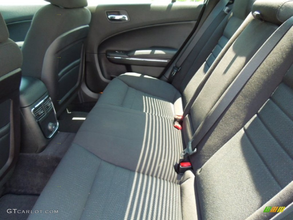 2012 Charger SXT - Bright White / Black photo #15