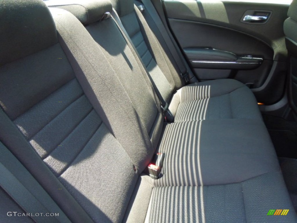 2012 Charger SXT - Bright White / Black photo #19