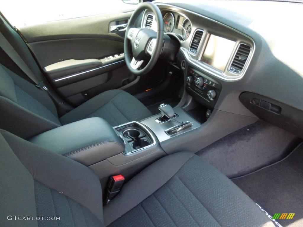 2012 Charger SXT - Bright White / Black photo #21