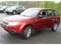 2009 Camellia Red Pearl Subaru Forester 2.5 X  photo #2