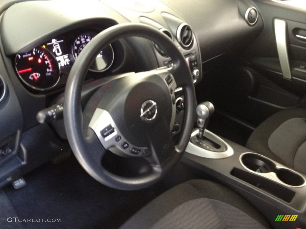 2011 Rogue SV AWD - Black Amethyst / Black photo #15