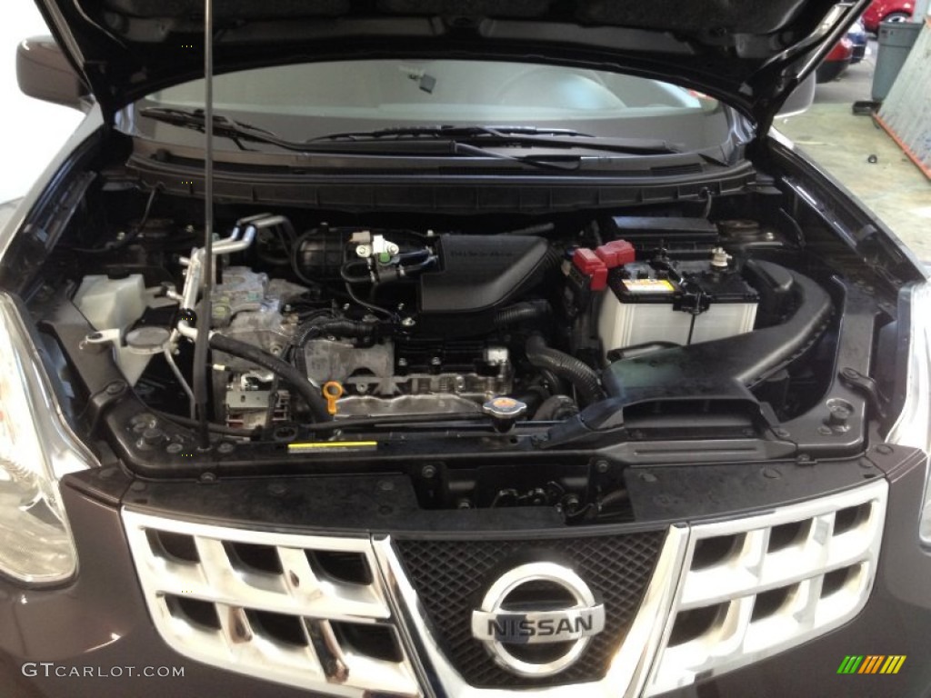 2011 Rogue SV AWD - Black Amethyst / Black photo #23