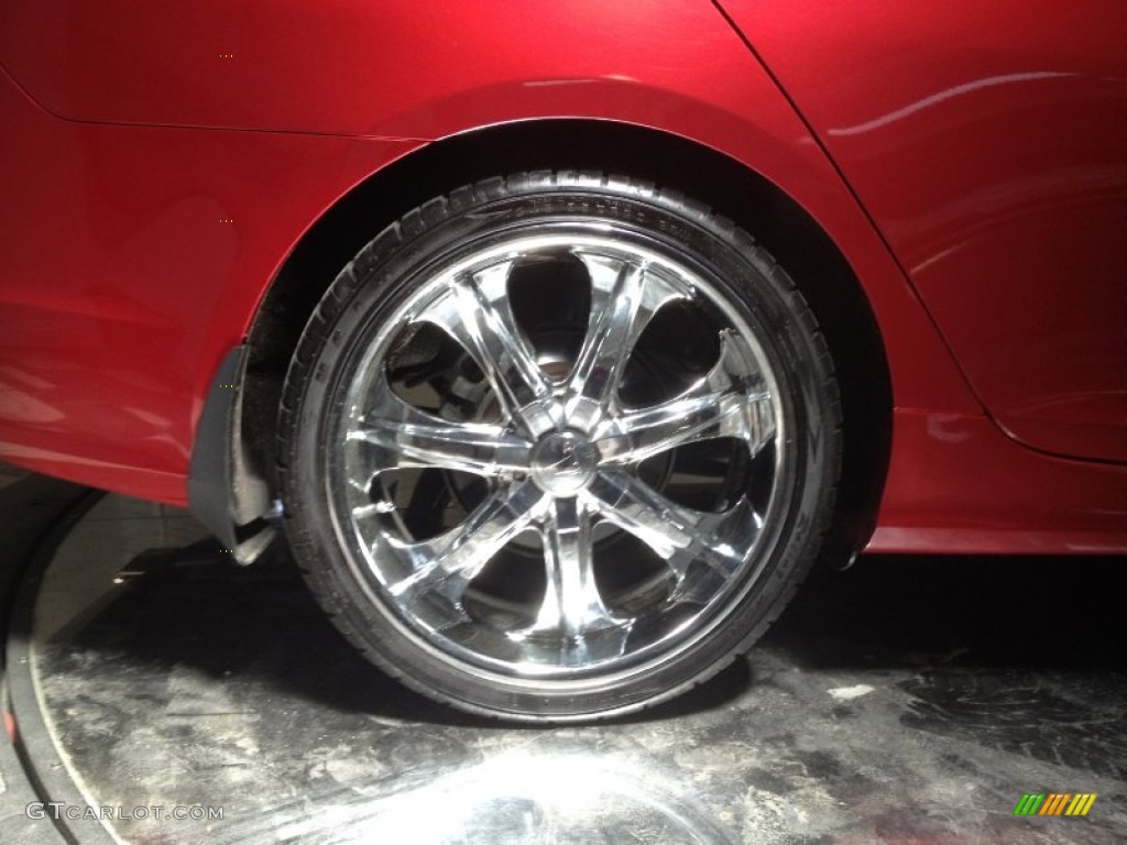 2011 Sonata SE - Venetian Red / Black photo #4