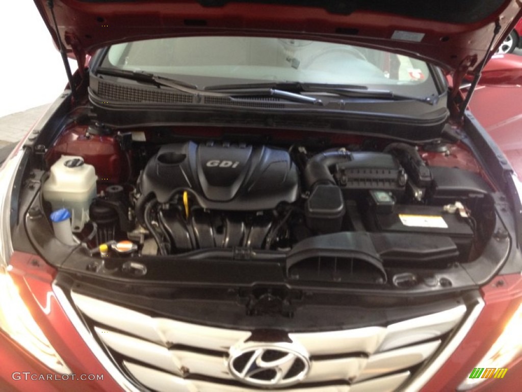 2011 Sonata SE - Venetian Red / Black photo #21