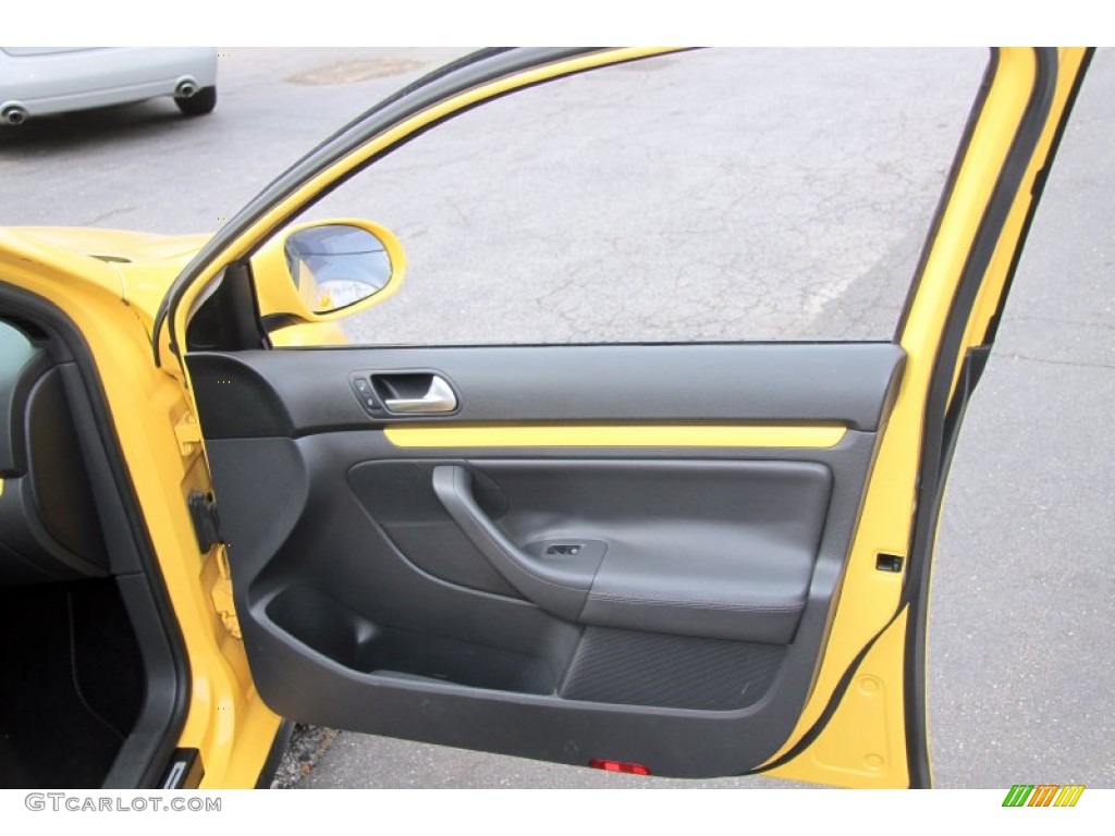 2007 Jetta GLI Fahrenheit Edition Sedan - Fahrenheit Yellow / Art Gray photo #8