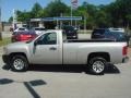 Silver Birch Metallic - Silverado 1500 Work Truck Regular Cab Photo No. 7